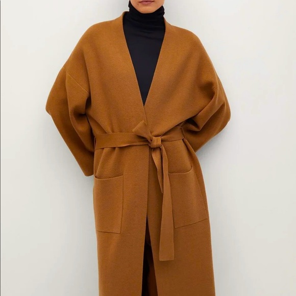 fine knit long cardigan